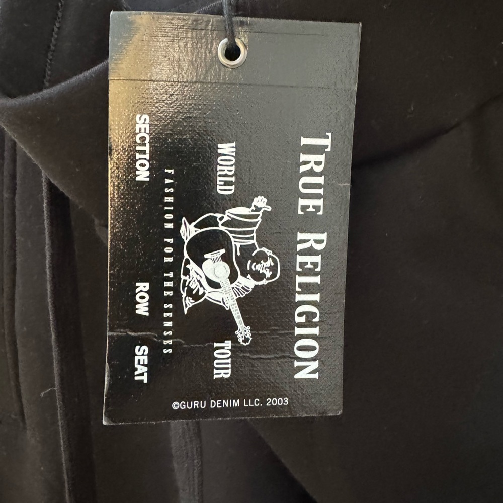 True Religion Black Jacket